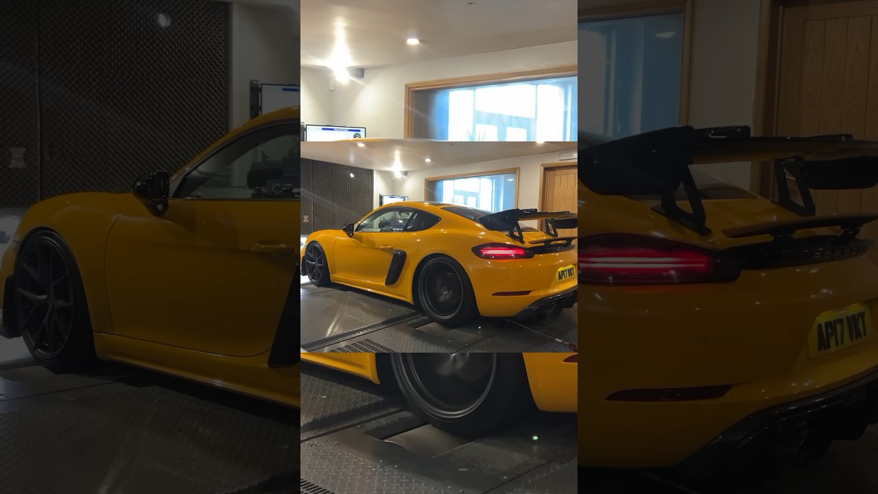 Can a Porsche Cayman S make more power than a GT4? 🤔👀 