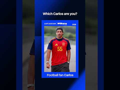 Tap to pause the video and see which Carlos you are today! 💙🇪🇸 #f1