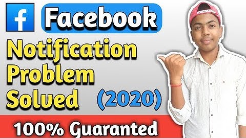 Facebook Notification Not Working 2022 Problem Solved|Facebook  notifications not working|Techno S.P