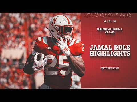 Jamal Rule Highlights vs. Ohio | September 5, 2026