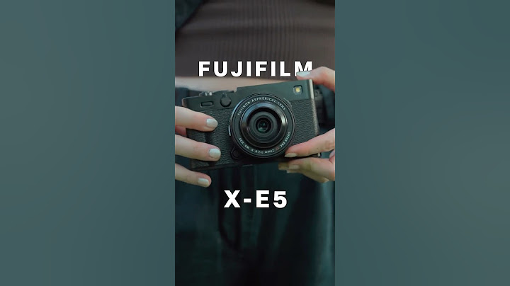 Fujifilm just dropped the X-E5 🔥
