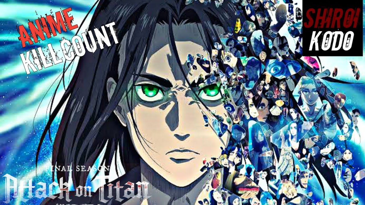 Attack on Titan: The Final Season PART 2 (2022) ANIME KILL COUNT - YouTube
