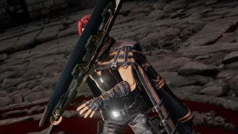 Code Vein Main Character talks in cutscene