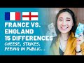 15 Differences Between France & England | French Culture vs British Culture | Paris vs London
