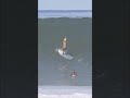 Zane Saenz at the Backdoor Shootout getting barrelled #shorts #surf