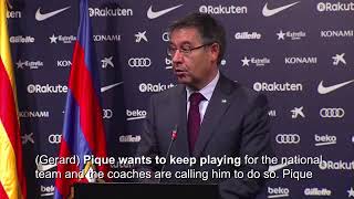 Josep María Bartomeu renuncia como presidente del Barcelona