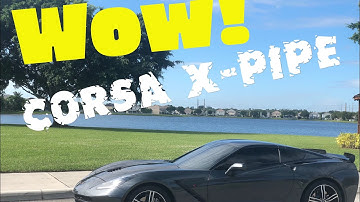 Corvette C7 Corsa xpipe DIY installation