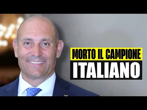 Video GRAVE LUTTO NELLO SPORT ITALIANO: MORTO IL GRANDE CAMPIONE A SOLI 57 ANNI