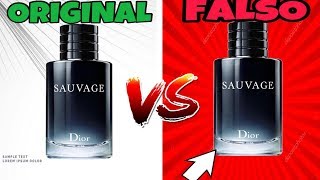 SAUVAGE DE DIOR ORIGINAL VS PIRATA - YouTube