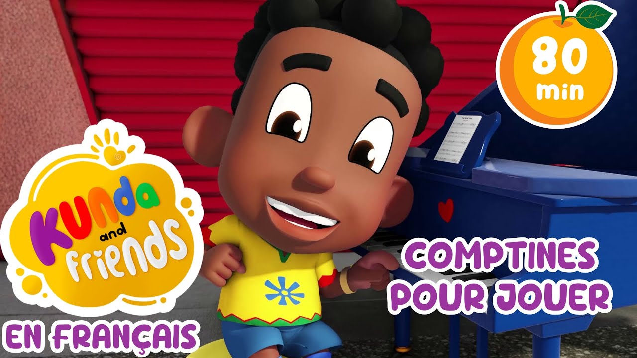 Comptines pour jouer | Chansons éducatives pour enfants - Kunda et ses amis