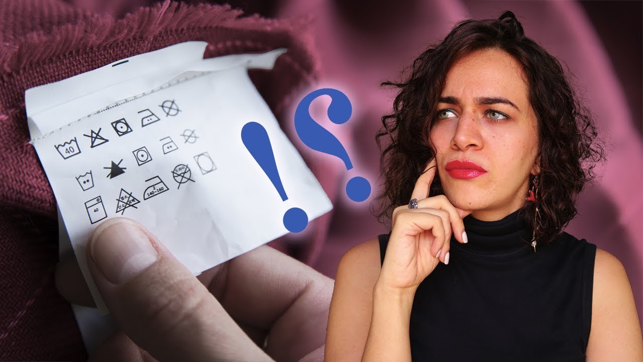 علامات العناية بالمنتج | يعني ايه العلامات دي؟ اغسل هدومي ازاي؟