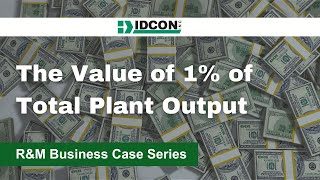 What is the Value of 1% of Total Plant Output