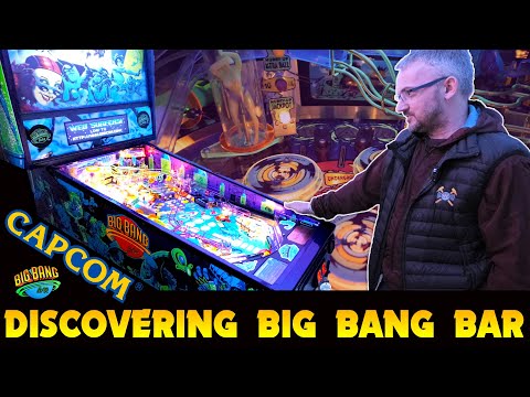 A very rare pinball machine | Big Bang Bar by Capcom | First impression | Tour | Gameplay