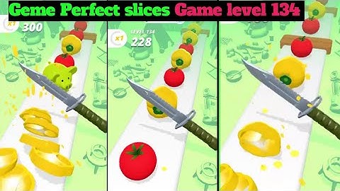 Perfect slices game play level 134 // #perfectslicesgame #slicegame #gaming #khushigaming #gameplay
