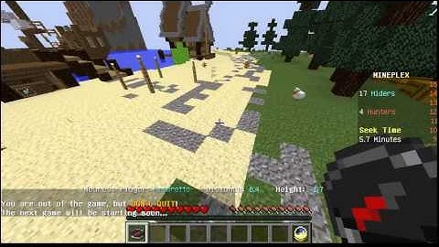 【Minecraft】Mineplex Hacker Report #322 - Kasaretto & Fokkushin