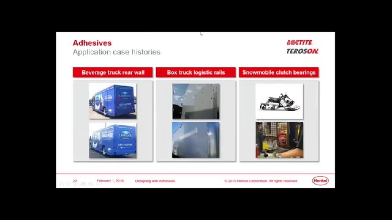 LOCTITE Webinar Series | Designing with Adhesives