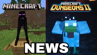 Enderman And herobrine chicken Dungeon's 2 Teaser | Minecraft 26.3 Snapshot 9