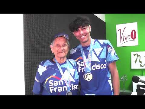 Entrevista a Norma Lucero y a Jonatan Barberis, abuela y nieto corrieron la Maratón de San Francisco