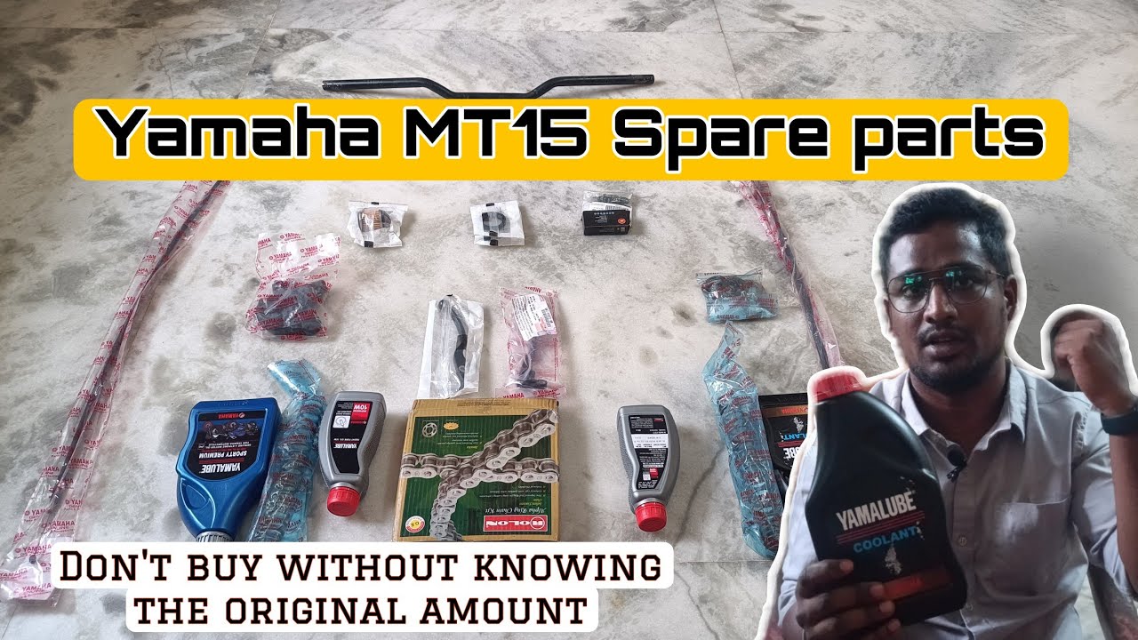 Yamaha MT 15 spare parts replacement | Tamil