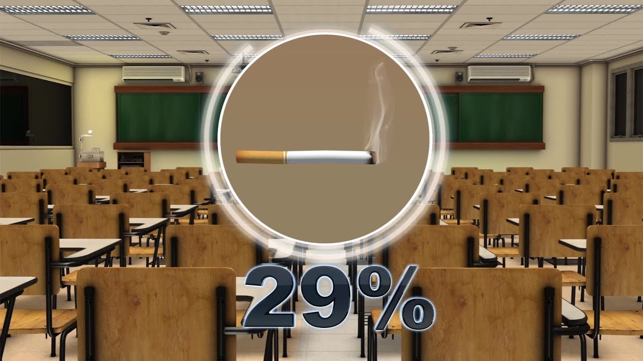 Third-hand smoke can contaminate non-smoking areas