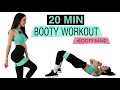20 MIN BOOTY ON 🔥 WORKOUT || WITH BOOTY BAND || BOOTY ACTIVATION || AT HOME || Caterina Falhi