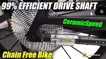 Chain-less 99% Efficient Drive Shaft Ceramicspeed Specialized S-Works Bike - Walkaround tour