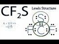 Valence Electrons in CF2S Structure