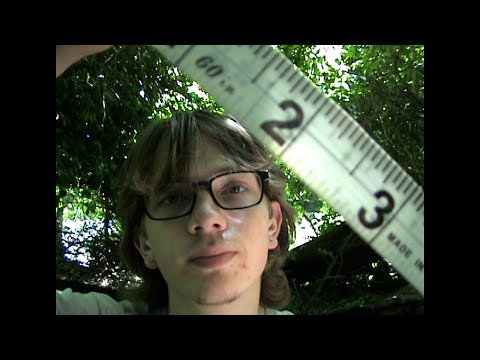 asmr ~ measuring your face (in the woods🌲)