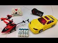 3D Lights Rc Car &amp; Radio Control Helicopter Unboxing | Remote Control Car