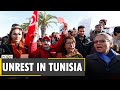 Tension ran high in Tunisia's capital, protesters demand relief from an ongoing economic crisis