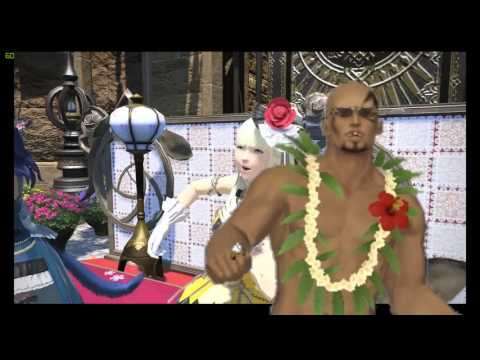 おまけ（FF14：筋肉さんが歌姫）