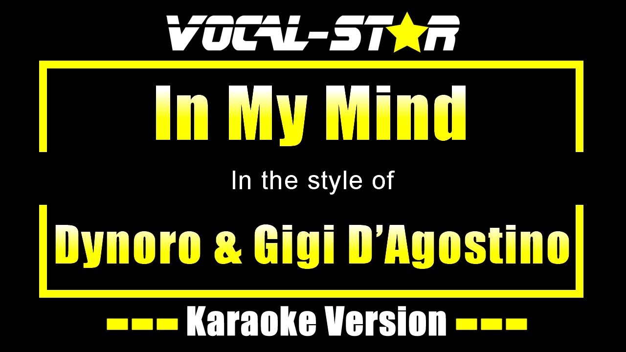 In My Mind Lyrics Dynoro Meaning