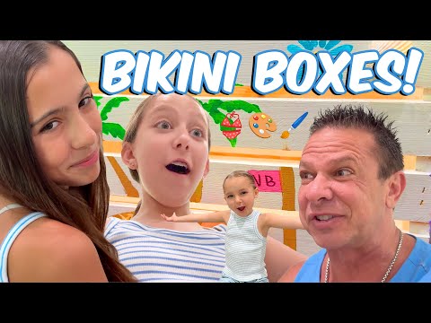 WE MADE BIKINI BOXES!! | Arts & Crafts Time!