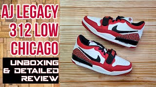 AIR JORDAN LEGACY 312 LOW CHICAGO 2022 | UNBOXING AND DETAILED REVIEW