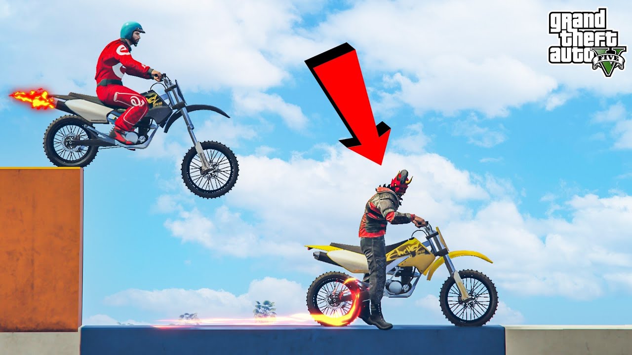 سباق الدراجات الخطير مع الشباب !! شي اسطوري !! 🔥 | GTA V