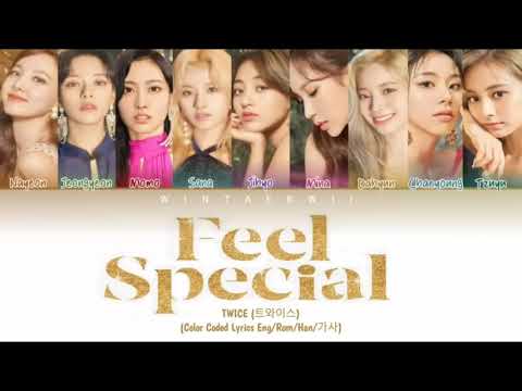 TWICE(트와이스) "Feel Special" (Color Coded Lyrics Eng/Rom/Han/가사)