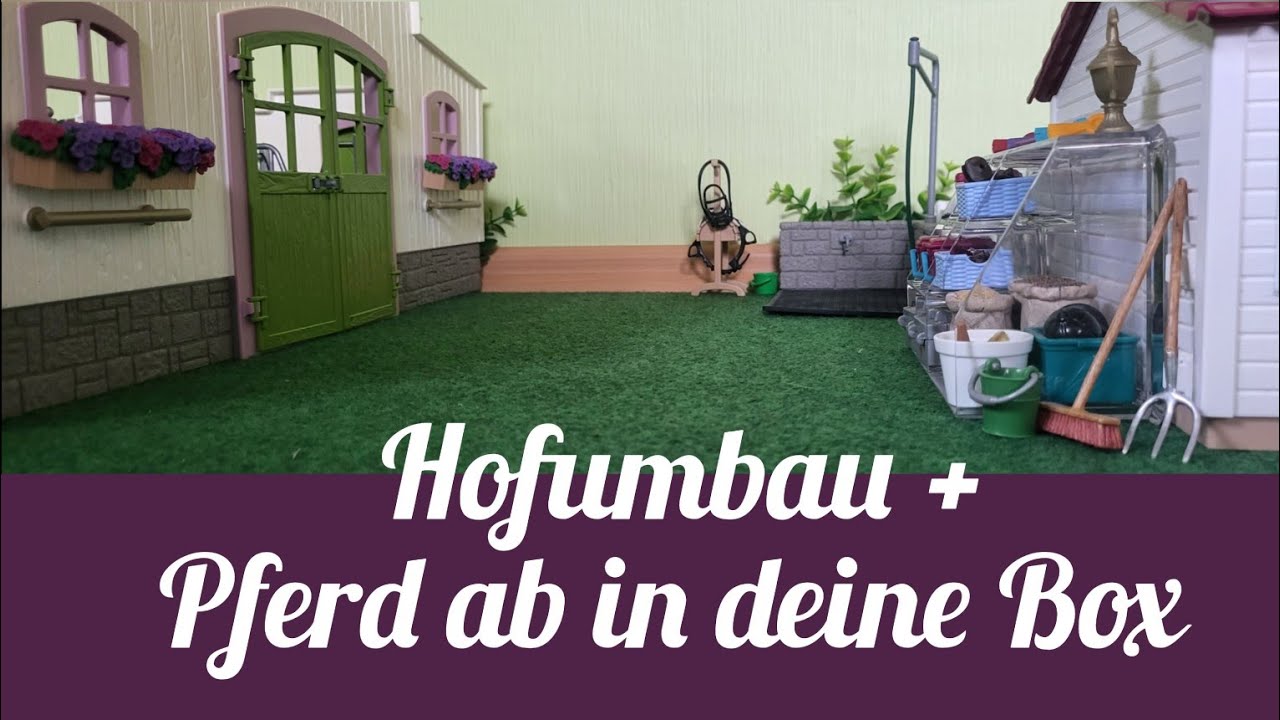XXL Hofumbau + Pferd ab in deine Box        | Schleich Video | Happy#Horse |
