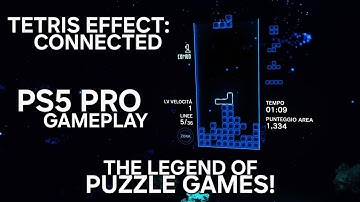 TETRIS EFFECT: CONNECTED | THE LEGEND OF PUZZLE GAMES on PS5 PRO GAMEPLAY | AMAZING VFX COLOURS