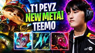 PEYZ CRAZY NEW META TEEMO! - T1 Peyz Plays TEEMO ADC vs Lucian in Korea SoloQ | Peyz Senna Gameplay