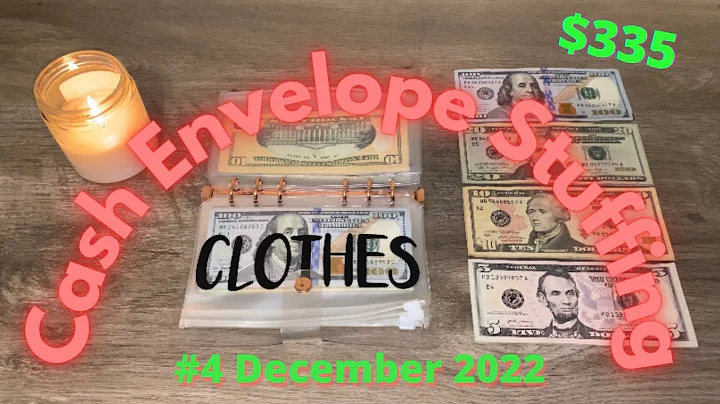 Cash Envelope Stuffing #4 December 2022 // Low Income Weekly Budget