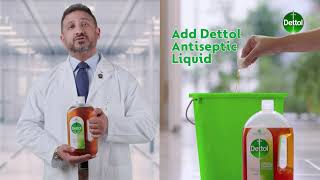 No Bucket is Complete without Dettol Antiseptic Liquid