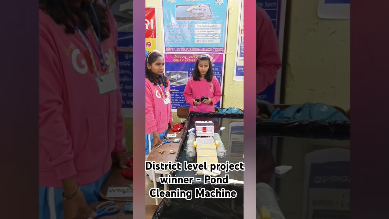 Pond Cleaning Machine Project | Eco-Friendly Innovation