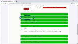Celebrity MyOpenMath Course Navigation Profile