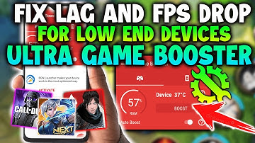 FIX LAG AND FPS DROP FOR LOW END DEVICES 2022 ( USING THIS APP )