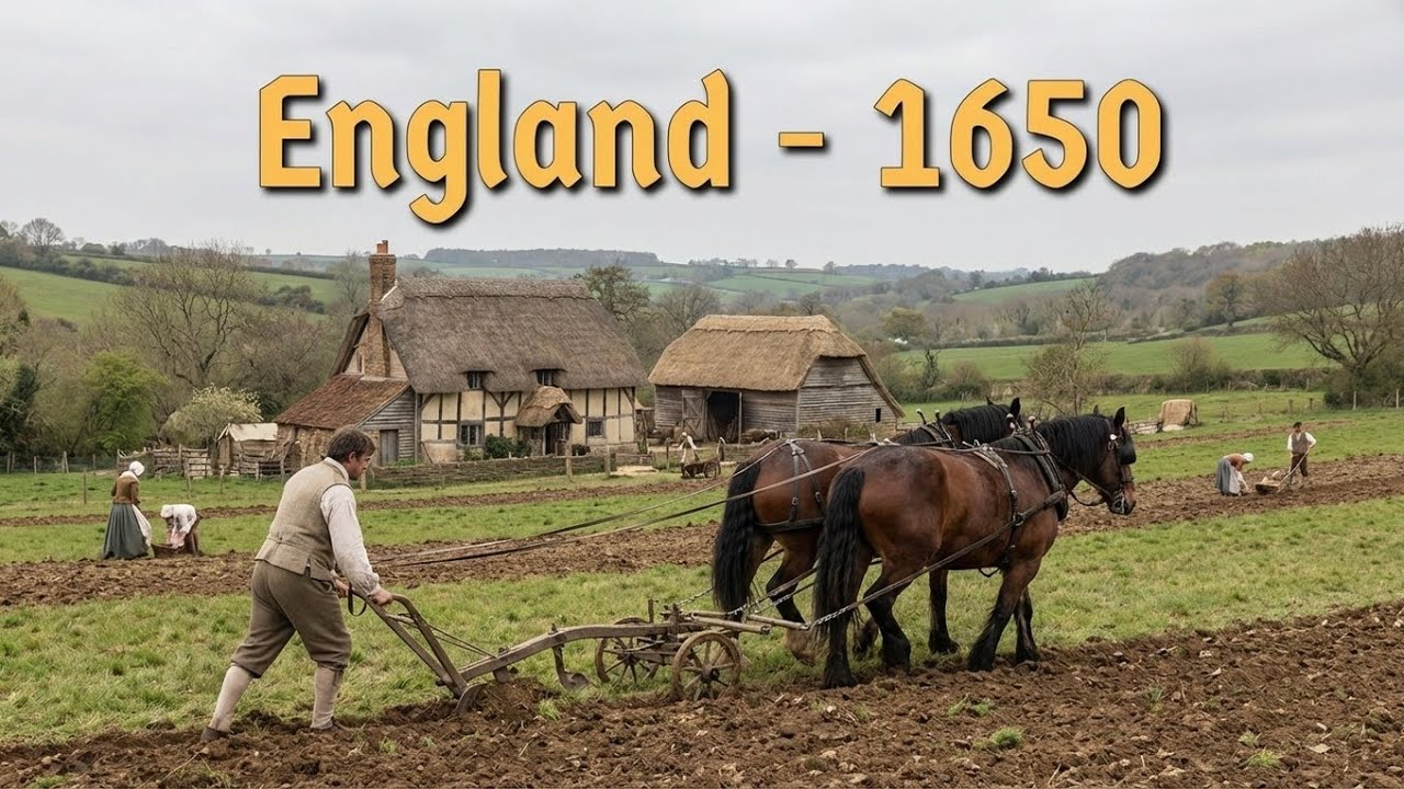 A Farmer’s Day in England 1650 (Ai Reconstruction) - YouTube
