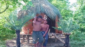 Build the Most Beautiful Rainforest Treehouse Lodge In Deep Junglebuilding a beautiful home