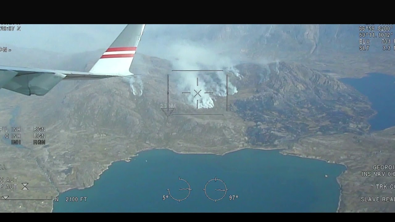 Fjeldbrand ved Sisimiut