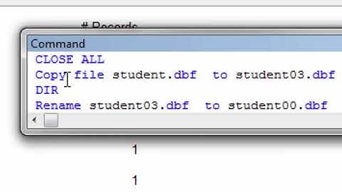 05 Visual Foxpro Computer Tutorial Video In Hindi