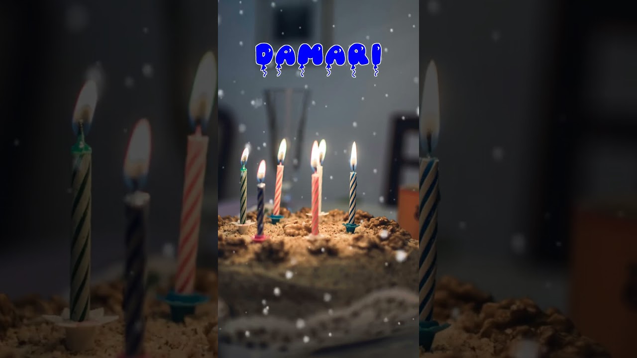 Happy Birthday DAMARI   Happy Birthday Song   Birthday Wishes   Birthday Party