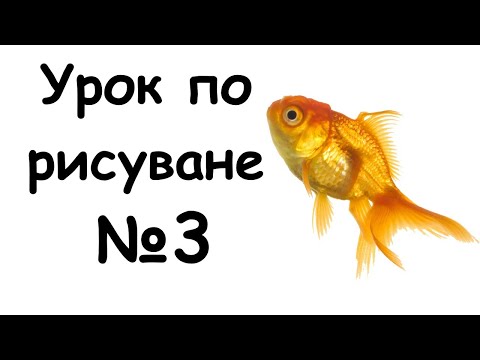 Видео: Урок по рисуване с акварел на рибата Кой